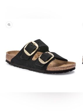 Birkenstock Women's Arizona Big Buckle Nubuck Sandals 7